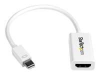 Startech.com Blanc Adaptateur Mini Displayport Vers Hdmi - Convertisseur Vidéo Actif Mdp À Hdmi - 4K30hz - Mini Dp Ou Tb 1/2 Mac/Pc Vers Moniteur/Écran Hdmi - Câble Mdp 1.2 Vers Hdmi - Neuf - Image 4