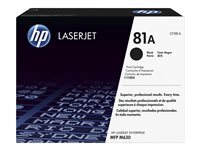 HP 81A - noir - original - LaserJet - cartouche de toner (CF281A)