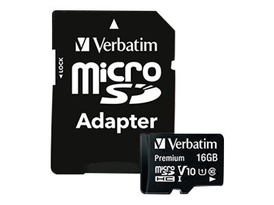 Verbatim - carte mmoire flash - 16 Go - micro SDHC
