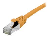 Cordon RJ45 catégorie 6A F/UTP LSOH snagless orange - 20 m