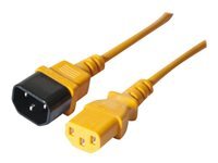 generic - rallonge de cable d'alimentation - IEC 60320 C14 pour IEC 60320 C13 - 1.8 m