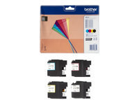 Brother LC223 - pack de 4 - noir, jaune, cyan, magenta - original - cartouche d'encre