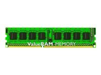 Kingston ValueRAM - DDR3L - module - 8 Go - DIMM 240 broches - 1600 MHz / PC3L-12800 - memoire sans tampon