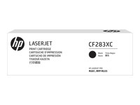 HP 83X - noir - originale - LaserJet - cartouche de toner (CF283X) - Contract