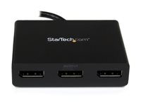 Non Renseigné Startech.com Splitter Multi-Écrans Displayport Vers 3X Displayport - Hub Mst À 3 Ports - Répartiteur Dp 1.2 Vers 3X Dp - Image 2