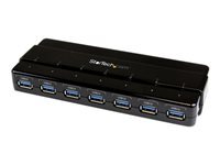 StarTech.com Hub SuperSpeed USB 3.0 avec 7 ports - Concentrateur USB 3.0 avec adaptateur d'alimentation - 1x USB B (F), 7x USB A (F) - concentrateur (hub) - 7 ports