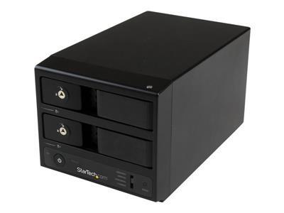 StarTech.com Botier USB 3.0 / eSATA 2x HDD SATA 3,5"