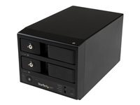 StarTech.com Botier USB 3.0 / eSATA 2x HDD SATA 3,5