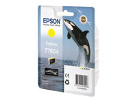 Epson T7604 - jaune - original - cartouche d'encre