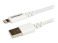 StarTech.com Cable Appleâ® Lightning Vers Usb Pour Iphone, Ipod, Ipad 3 Cable Iphone 5 Chargeur Synchronisation Lightning Cable Lightning Lightning / Usb 3 3M Blanc de Inmac Wstore