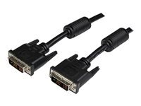 StarTech.com Cable DVI-D Single Link de 3 m - Cordon video DVI vers DVI pour ecran numerique - M/M - 1920x1200 - Noir - cable DVI - 3 m