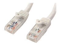 StarTech.com Cable Reseau Cat6 Utp Sans Crochet Cordon Ethernet Rj45 Anti-Accroc Cable Patch Cordon De Raccordement 2 2M Blanc de Inmac Wstore - Image 1