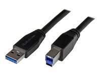 StarTech.com Cable SuperSpeed USB 3.0 A vers B de 1m - Cordon USB A vers USB B - Male / Male - Bleu - cable USB - USB Type B pour USB type A - 1 m