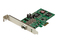 StarTech.com Carte reseau PCI Express a 1 port fibre optique Gigabit Ethernet avec SFP ouvert - Adap