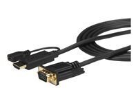 StarTech.com Cable Adaptateur Hdmi Vers Vga De 1,8M Convertisseur Actif Hdmi Vers Vga Hd15 M/M 1920X1200 / 1080P Cable Adaptateur Hdmi / Vga 2 2M Noir de Inmac Wstore