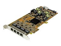 Carte réseau PCIe StarTech ST4000PEXPSE – 4 Ports Gigabit PoE, 25.5W/port - vue 5