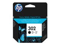 HP 302 - 3.5 ml - noir - original - cartouche d'encre - pour Deskjet 11XX / 21XX / 36XX; Envy 451X / 452X; Officejet 38XX / 46XX / 52XX