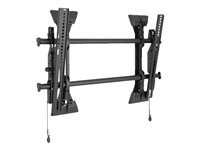 Chief Fusion Medium Tilt TV Wall Mount - For Displays 32-65 - Black kit de montage - pour ecran plat - noir