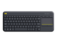 Logitech Wireless Touch Keyboard K400 Plus - clavier - francais - noir