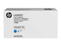 HP 507Y - haute capacite - cyan - originale - LaserJet - cartouche de toner (CE401YC) - Contract