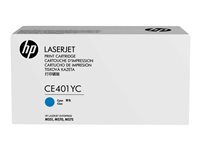 HP CE401YC Toner Laser Originale compatible avec Imprimante CLJ500M551N Cyan