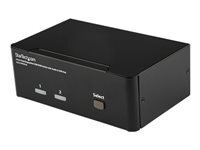 StarTech.com Commutateur KVM 2 Ports DisplayPort, USB et Audio - Switch KVM - 2560x1600 - commutateur cran-clavier-souris/audio - 2 ports