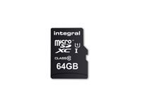 Integral UltimaPro - carte memoire flash - 64 Go - microSDXC UHS-I