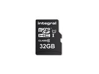 Integral Europe Integral Ultimapro Carte Memoire Flash Go Microsdhc Uhs-I Taille 32 de Inmac Wstore