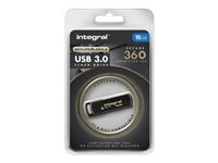 Integral Secure 360 - cle USB - 16 Go