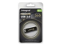 Integral Secure 360 - cle USB - 8 Go