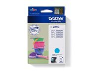 Brother LC221C - cyan - original - cartouche d'encre