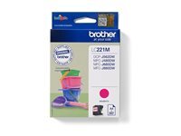Brother LC221M - magenta - original - cartouche d'encre