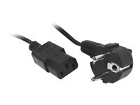 MCAD Tecline Cable D'alimentation Iec 60320 C13 Pour Bipolaire 10 10M Noir de Inmac Wstore - Image 1