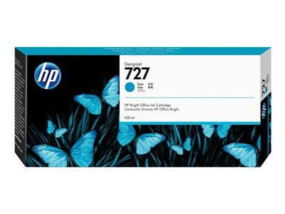 HP 727 - cyan - encre  colorants - original - DesignJet - cartouche d\'encre
