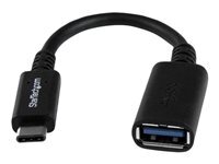StarTech.com Adaptateur USB 3.0 USB-C vers USB-A - Convertisseur USB Type-C vers USB Type-A - M/F - Adaptateur de type C USB - 24 pin USB-C pour USB type A - 15.2 cm