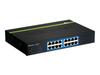 TRENDnet TEG S16Dg - commutateur - 16 ports - Ordinateur de bureau