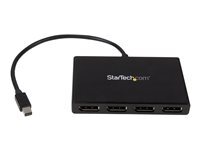 StarTech.com Splitter Multi-Ecrans Mini Displayport Vers 4X Displayport Hub Mst A Ports Repartiteur Mini Dp 1.2 Vers 4X Dp Repartiteur Video Ports Taille 4 de Inmac Wstore - Image 1