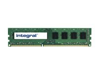 Integral - DDR3 - module - 8 Go - DIMM 240 broches - 1600 MHz / PC3-12800 - CL11 - 1.35 V - mémoire sans tampon - non ECC