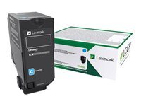 Lexmark - cyan - original - cartouche de toner - LCCP, LRP