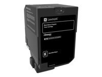 Lexmark - noir - originale - cartouche de toner - LCCP, LRP