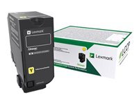 Lexmark - Jaune - originale - cartouche de toner LCCP, LRP - pour Lexmark CS720de, CS720dte, CS725de, CS725dte, CX725de, CX725dhe, CX725dthe