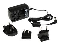 StarTech.com Bloc d'alimentation universel de 12 V CC 1,5 A - Adaptateur secteur rechange Noir adaptateur