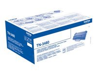 Brother TN3480 - a rendement eleve - originale - cartouche de toner