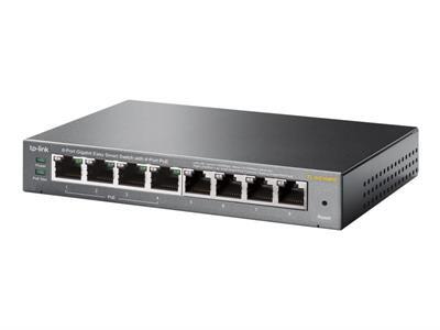 TP-LINK Easy Smart TL-SG108PE - commutateur - 8 ports - intelligent