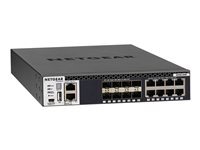 Netgear M4300 8X8F 8 ports /10 GigabitSans POEEmpilableManageable - vue 7