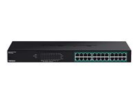 TRENDnet TPE TG240g Commutateur 24 x 101001000 PoE+ de bureau Montable sur rack PoE+ Conformité TAA - vue 2