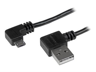 StarTech.com Cble Micro USB  angle droit de 2 m