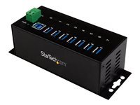 StarTech.com Hub USB 3.0 industriel a 7 ports - Concentrateur USB 3.0 avec protection contre ESD (DES) - concentrateur (hub) - 7 ports
