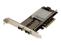 StarTech.com Carte réseau PCI Express à 2 ports fibre optique 10 Gigabit Ethernet avec SFP+ ouvert et chipset Intel Neuf - vue 4