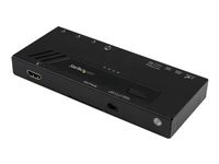 Startech.com Noir Vs421hd4ka Commutateur Vidéo Hdmi - Neuf - Image 2